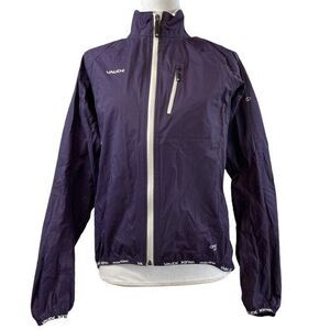 Vaude Women's S Purple Cycling Rain Jacket with Reflective Elements